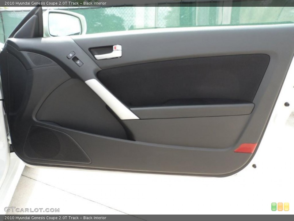 Black Interior Door Panel for the 2010 Hyundai Genesis Coupe 2.0T Track #49551716