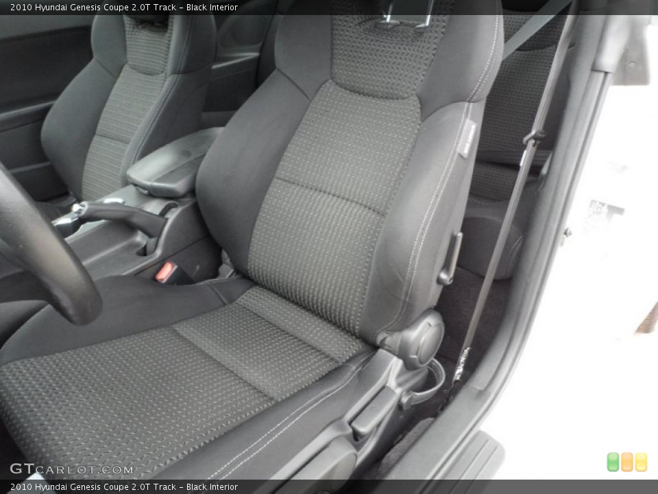 Black Interior Photo for the 2010 Hyundai Genesis Coupe 2.0T Track #49551803