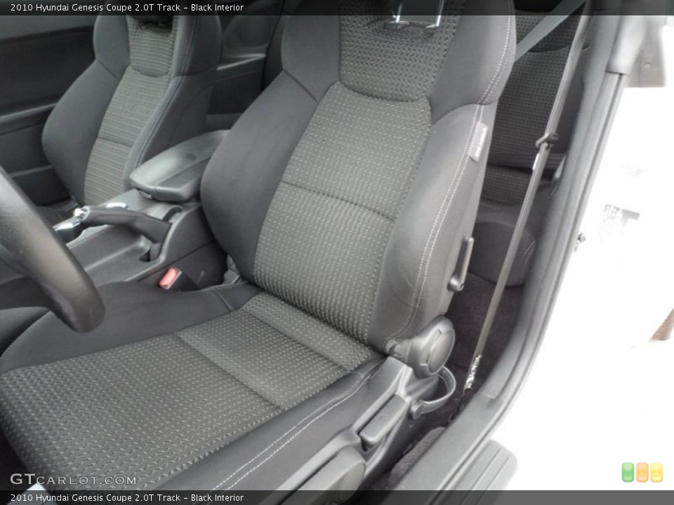 Black Interior Photo for the 2010 Hyundai Genesis Coupe 2.0T Track #49551803