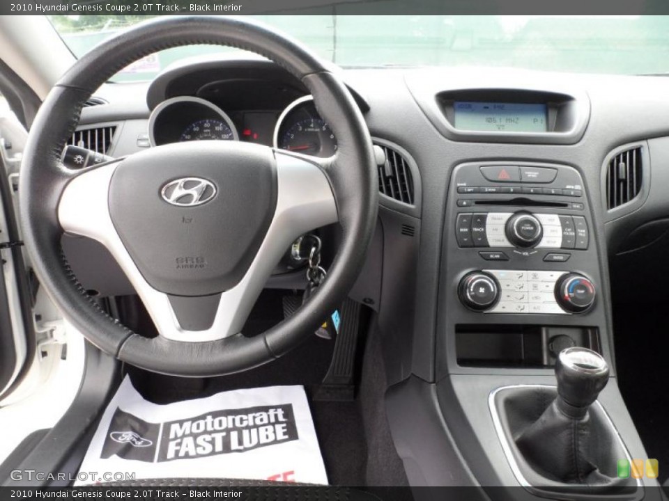 Black Interior Dashboard for the 2010 Hyundai Genesis Coupe 2.0T Track #49551851