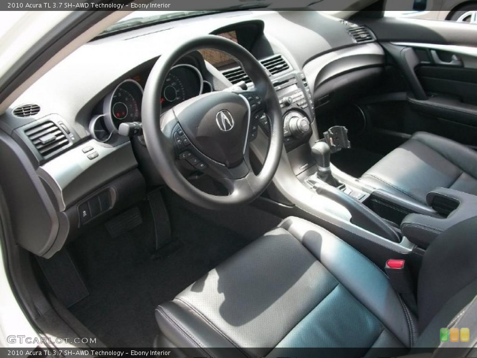 Ebony Interior Photo for the 2010 Acura TL 3.7 SH-AWD Technology #49553054