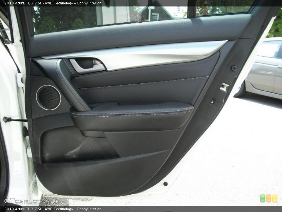 Ebony Interior Door Panel for the 2010 Acura TL 3.7 SH-AWD Technology #49553138
