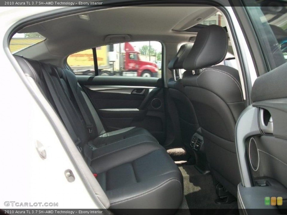 Ebony Interior Photo for the 2010 Acura TL 3.7 SH-AWD Technology #49553141