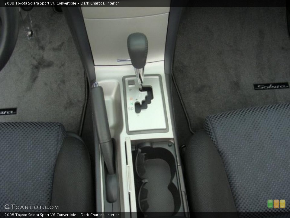 Dark Charcoal Interior Transmission for the 2008 Toyota Solara Sport V6 Convertible #49554341