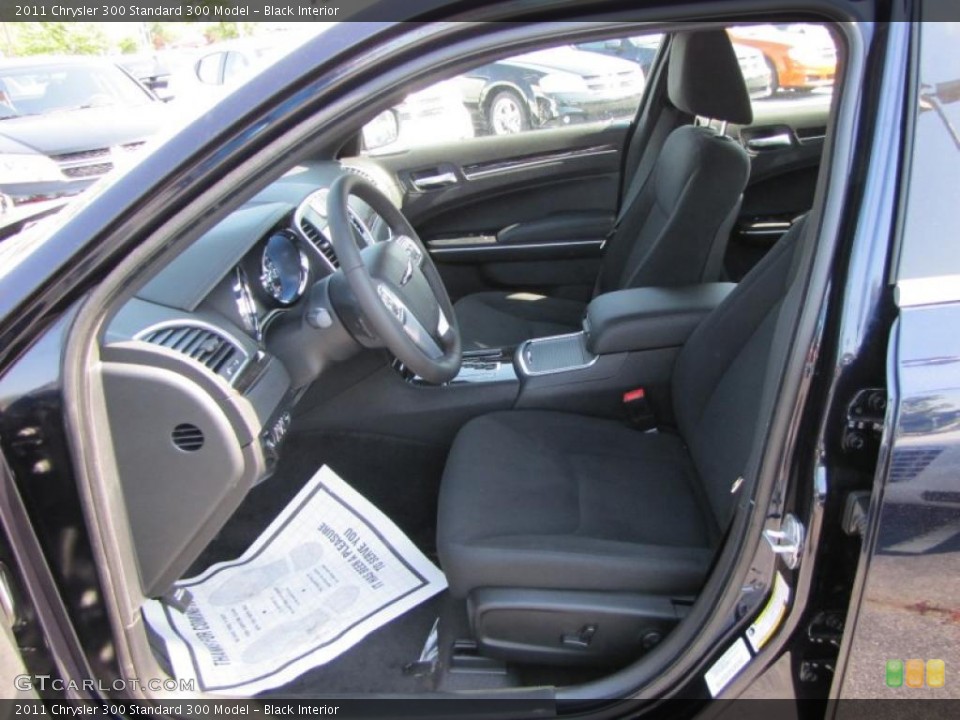 Black Interior Photo for the 2011 Chrysler 300  #49556006