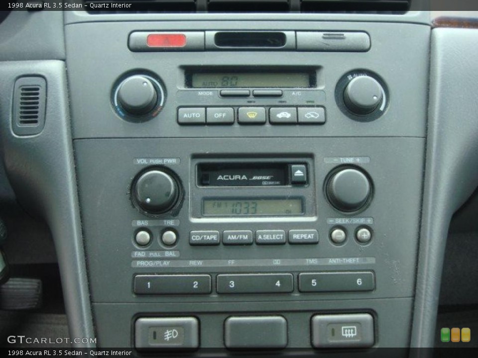 Quartz Interior Controls for the 1998 Acura RL 3.5 Sedan #49556291