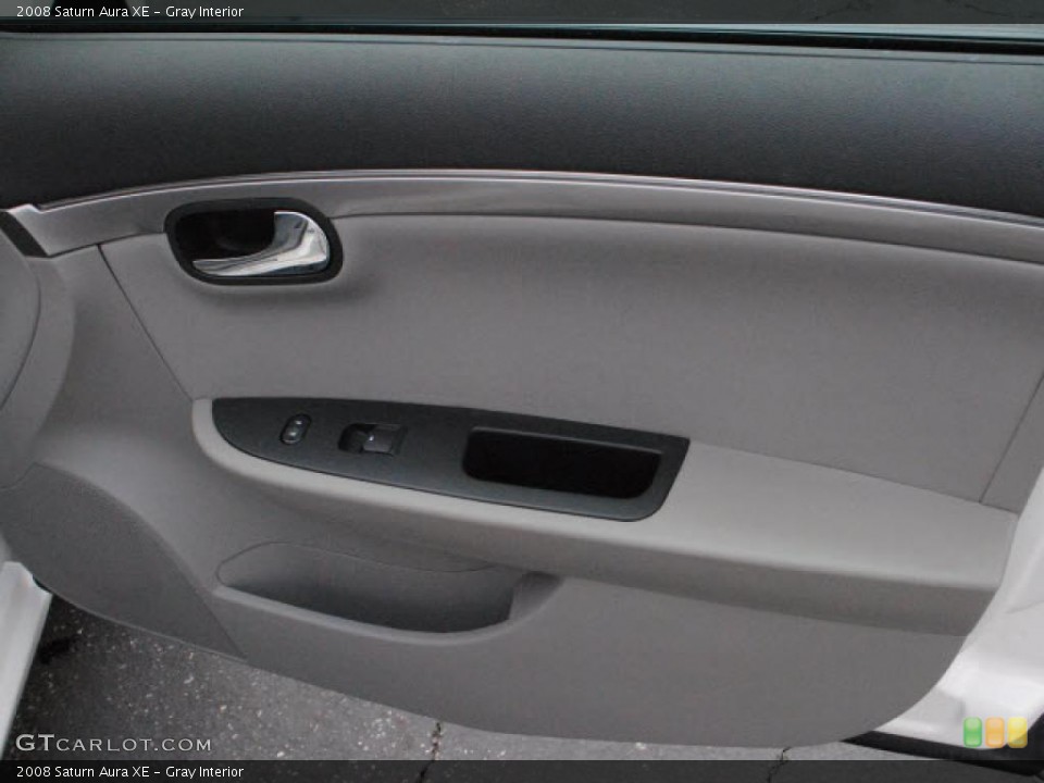 Gray Interior Door Panel for the 2008 Saturn Aura XE #49557944