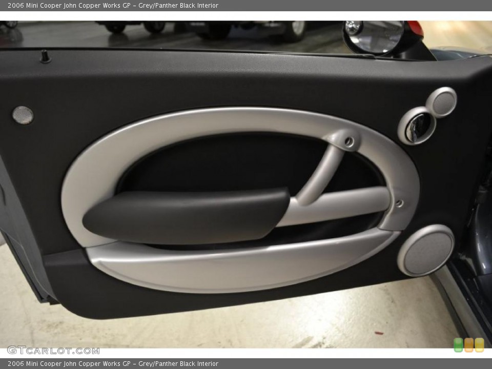Grey/Panther Black Interior Door Panel for the 2006 Mini Cooper John Copper Works GP #49559489