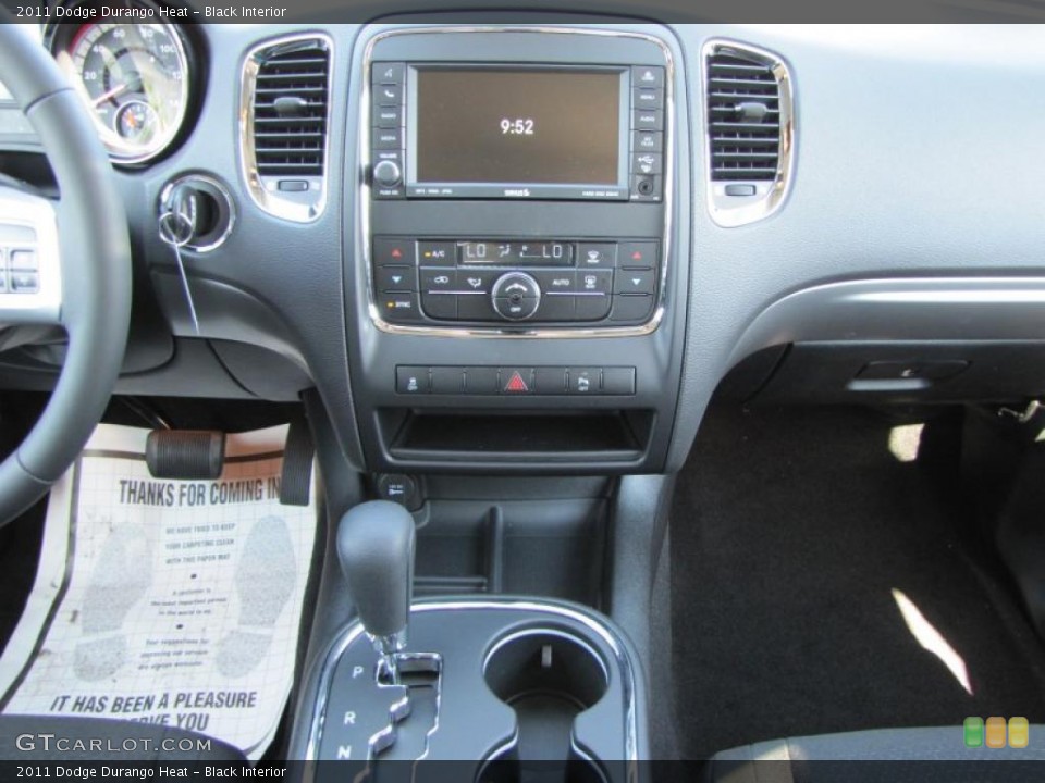 Black Interior Controls for the 2011 Dodge Durango Heat #49559759
