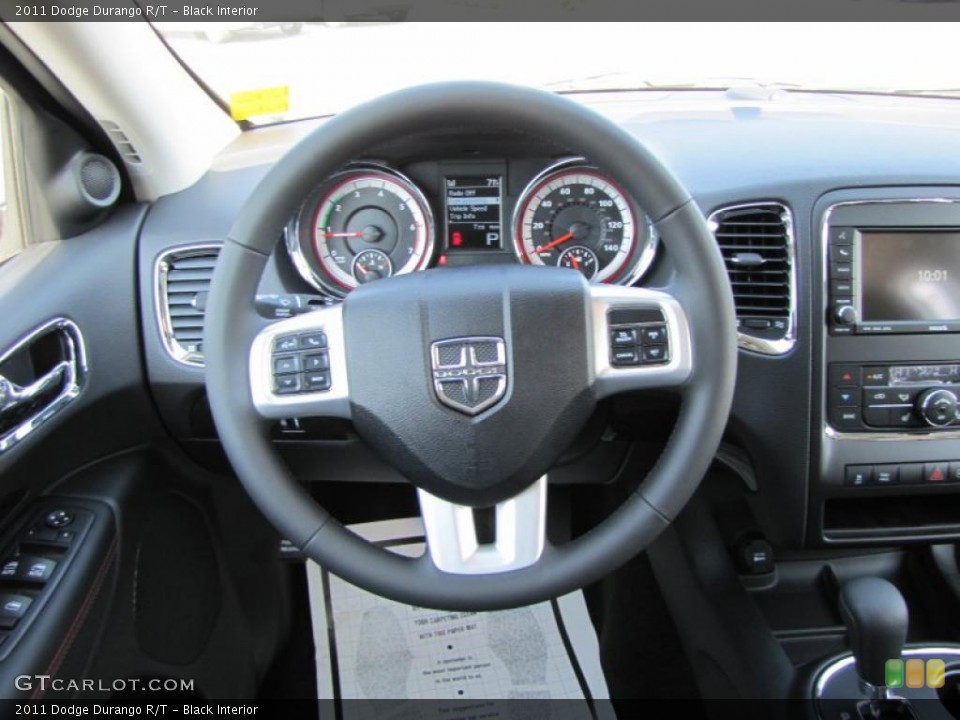 Black Interior Steering Wheel for the 2011 Dodge Durango R/T #49559915