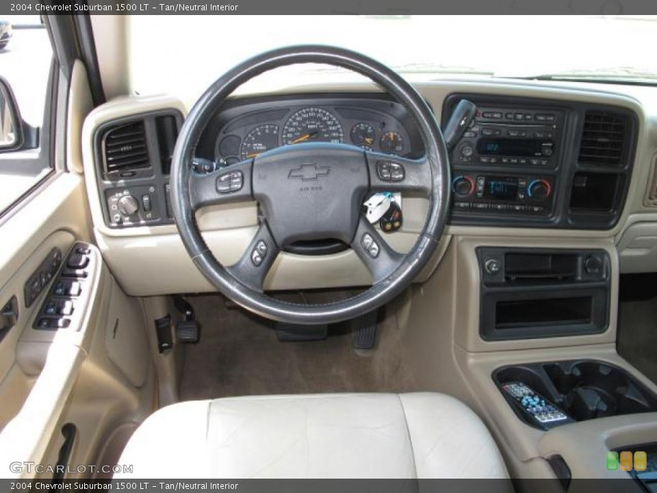 Tan/Neutral Interior Dashboard for the 2004 Chevrolet Suburban 1500 LT #49561640