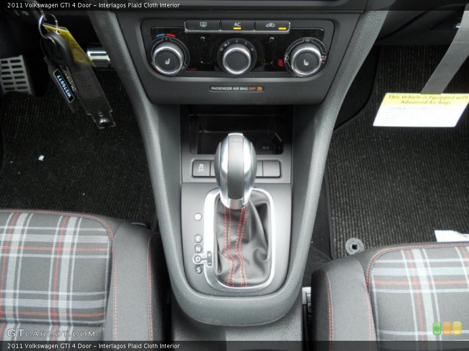 Interlagos Plaid Cloth Interior Transmission for the 2011 Volkswagen GTI 4 Door #49561688