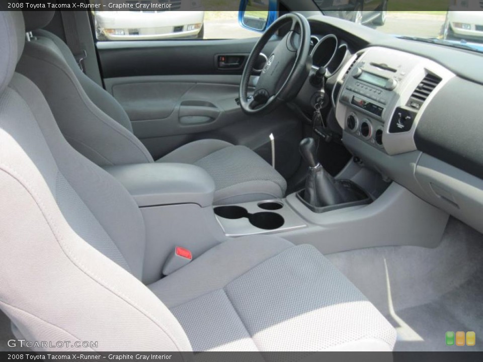 Graphite Gray Interior Photo for the 2008 Toyota Tacoma X-Runner #49564893