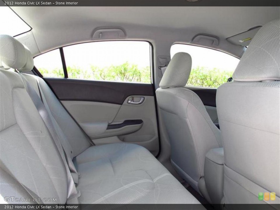 Stone Interior Photo for the 2012 Honda Civic LX Sedan #49566907