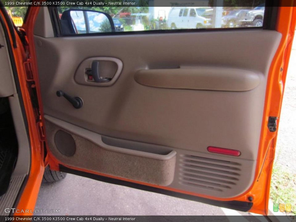 Neutral Interior Door Panel for the 1999 Chevrolet C/K 3500 K3500 Crew Cab 4x4 Dually #49569454