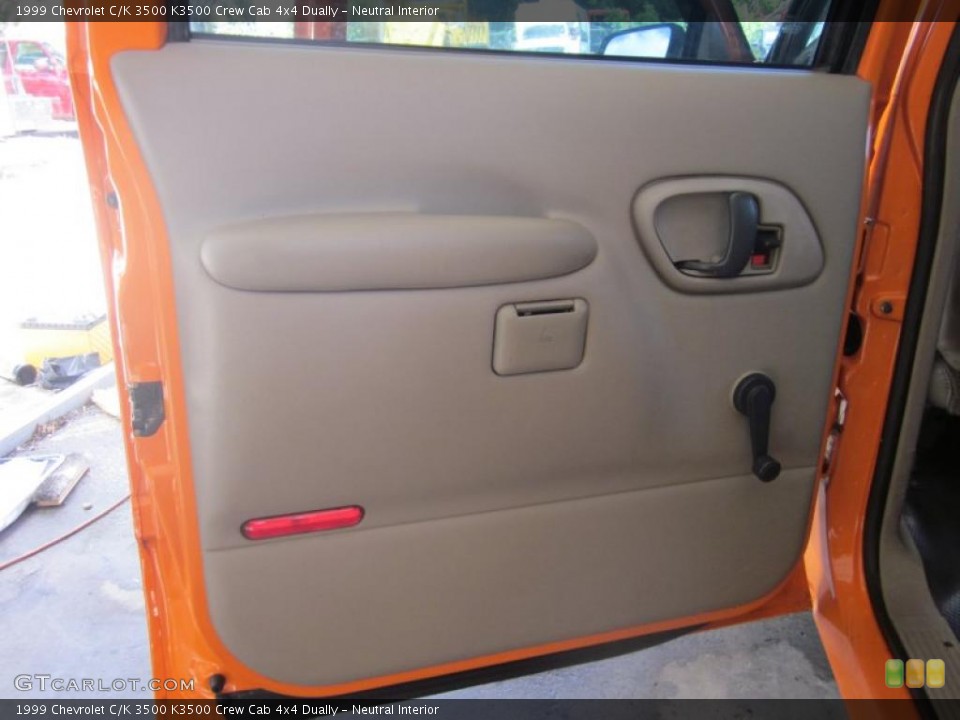 Neutral Interior Door Panel for the 1999 Chevrolet C/K 3500 K3500 Crew Cab 4x4 Dually #49569469