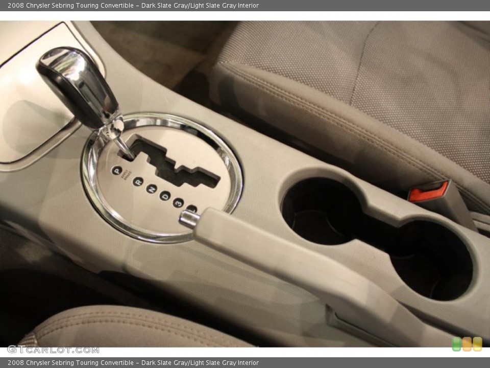 Dark Slate Gray/Light Slate Gray Interior Transmission for the 2008 Chrysler Sebring Touring Convertible #49573204