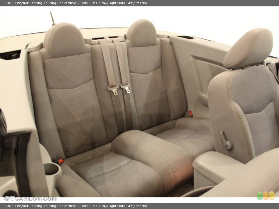 Dark Slate Gray/Light Slate Gray Interior Photo for the 2008 Chrysler Sebring Touring Convertible #49573258