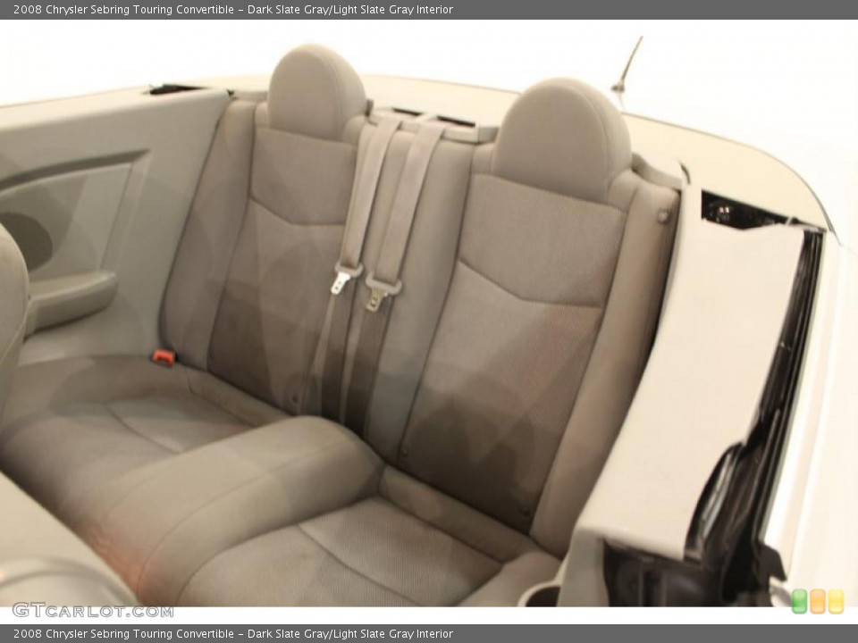 Dark Slate Gray/Light Slate Gray Interior Photo for the 2008 Chrysler Sebring Touring Convertible #49573273