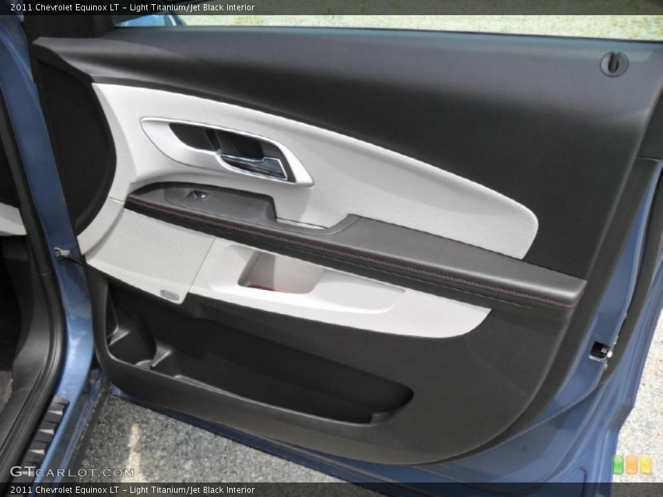 Light Titanium/Jet Black Interior Door Panel for the 2011 Chevrolet Equinox LT #49573474