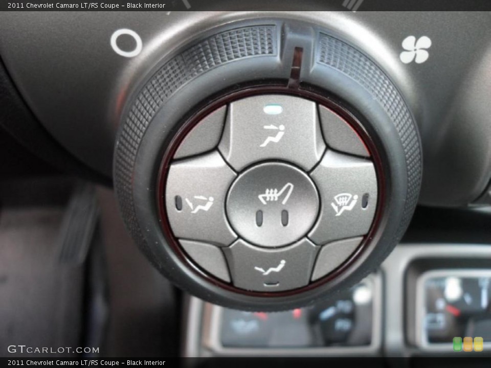 Black Interior Controls for the 2011 Chevrolet Camaro LT/RS Coupe #49573732