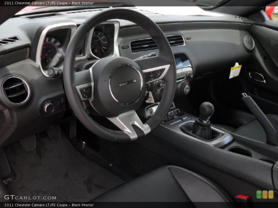 Black Interior Prime Interior for the 2011 Chevrolet Camaro LT/RS Coupe #49573891