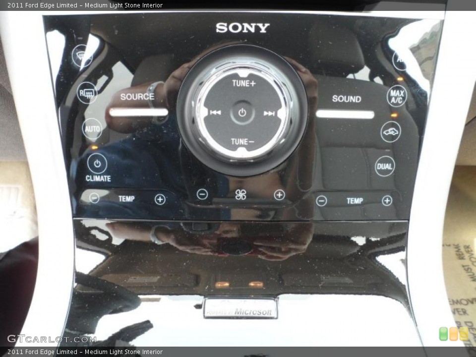 Medium Light Stone Interior Controls for the 2011 Ford Edge Limited #49577545