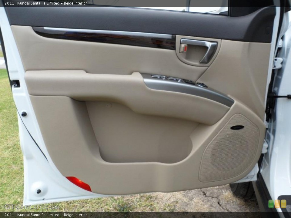 Beige Interior Door Panel for the 2011 Hyundai Santa Fe Limited #49579822