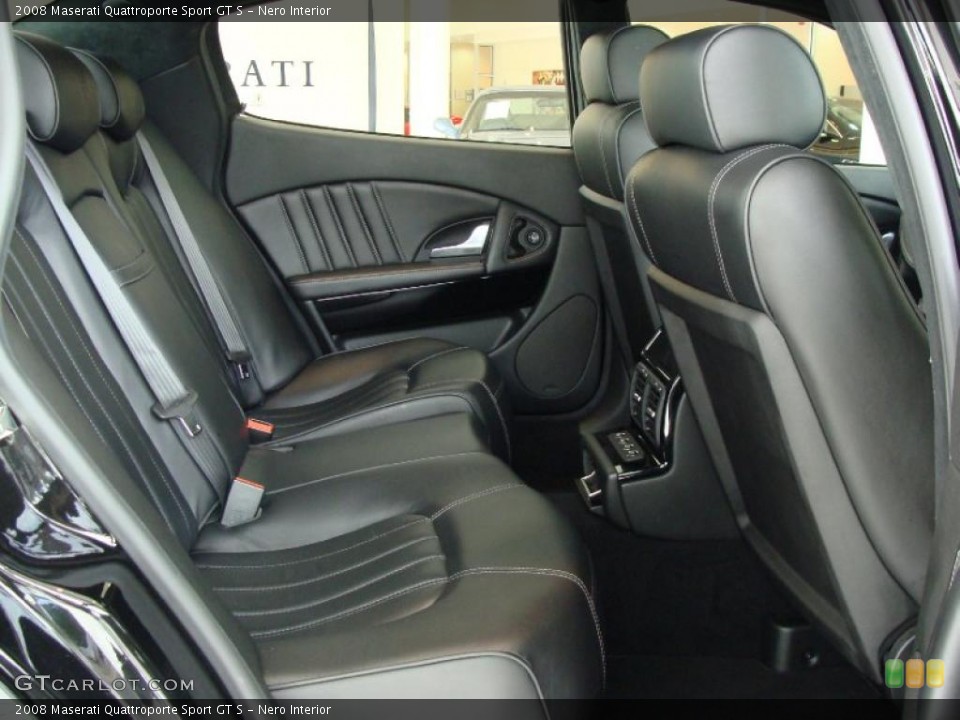Nero Interior Photo for the 2008 Maserati Quattroporte Sport GT S #49581694
