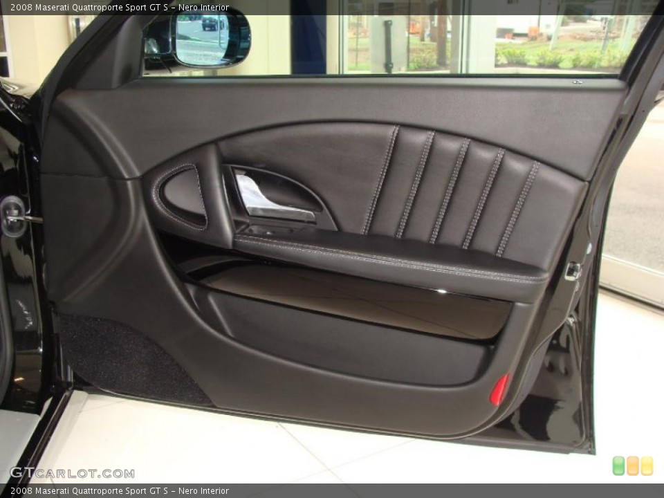 Nero Interior Door Panel for the 2008 Maserati Quattroporte Sport GT S #49581739