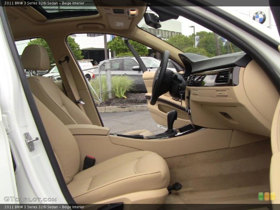 Beige Interior Photo for the 2011 BMW 3 Series 328i Sedan #49582060