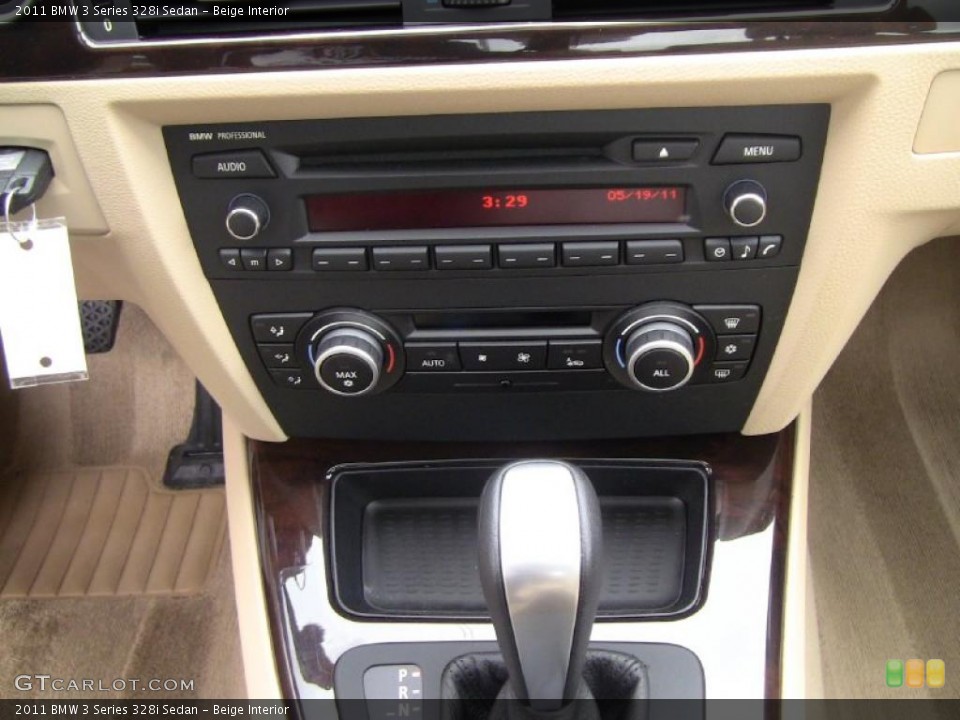 Beige Interior Controls for the 2011 BMW 3 Series 328i Sedan #49582108