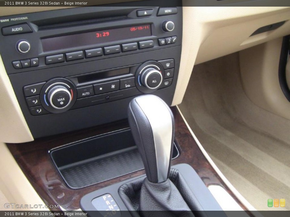 Beige Interior Controls for the 2011 BMW 3 Series 328i Sedan #49582117