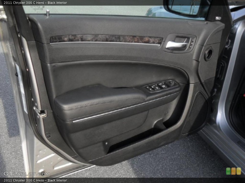 Black Interior Door Panel for the 2011 Chrysler 300 C Hemi #49583311