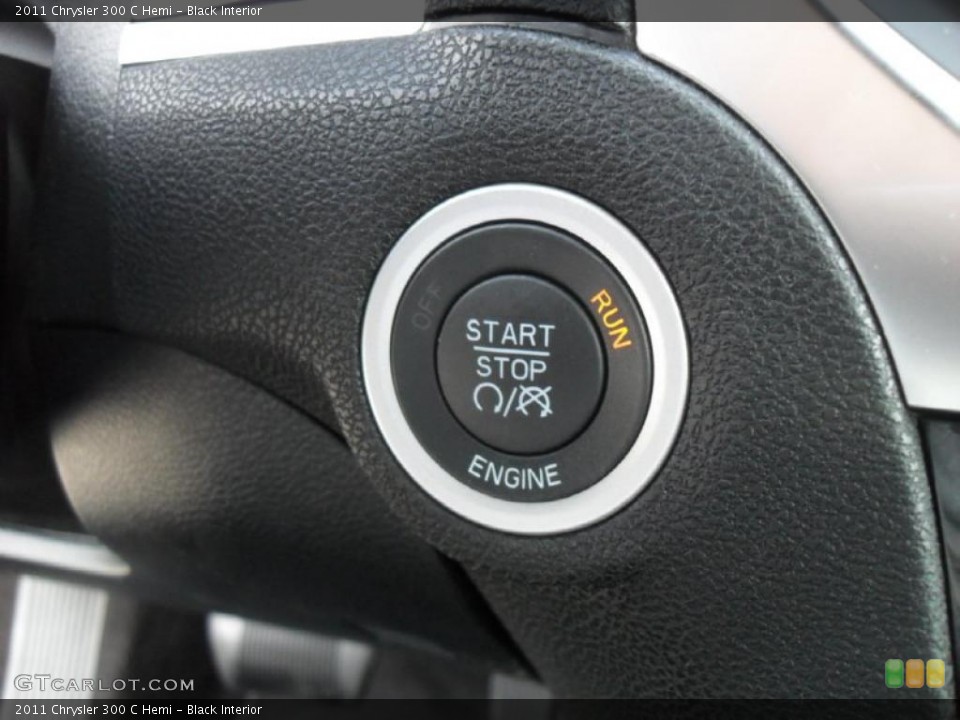 Black Interior Controls for the 2011 Chrysler 300 C Hemi #49583384