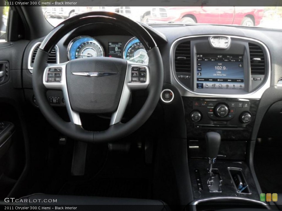 Black Interior Dashboard for the 2011 Chrysler 300 C Hemi #49583485