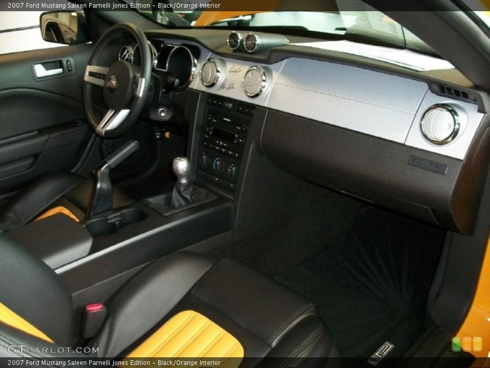 Black/Orange Interior Photo for the 2007 Ford Mustang Saleen Parnelli Jones Edition #49584868