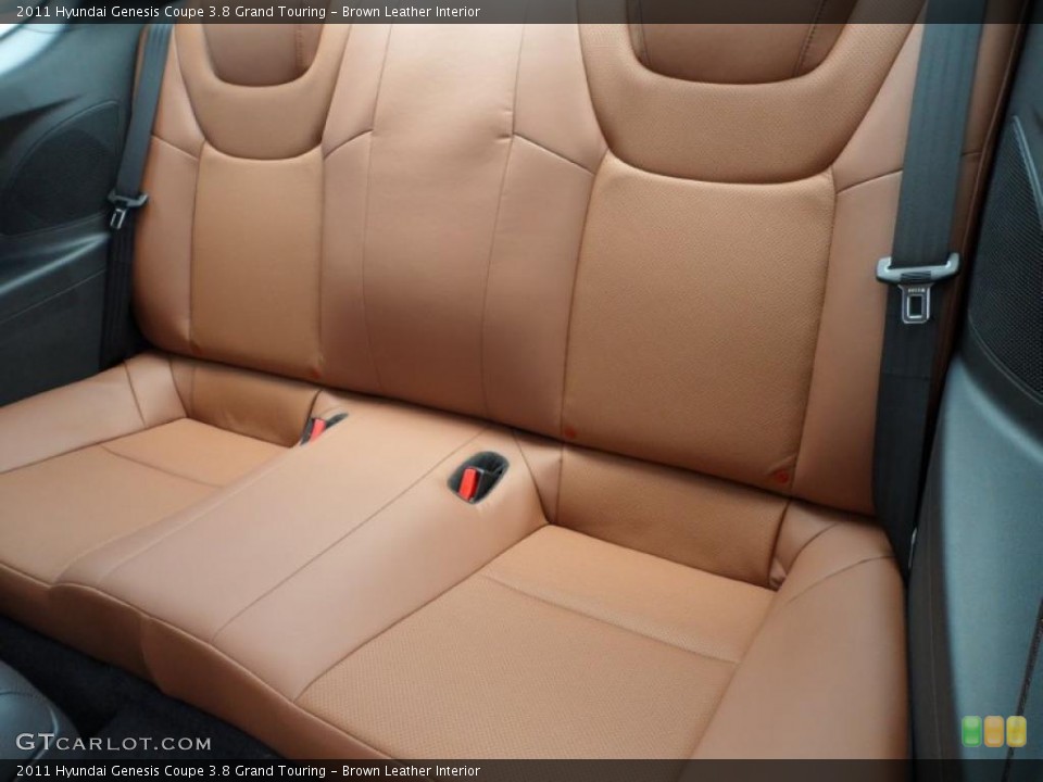 Brown Leather Interior Photo for the 2011 Hyundai Genesis Coupe 3.8 Grand Touring #49584982