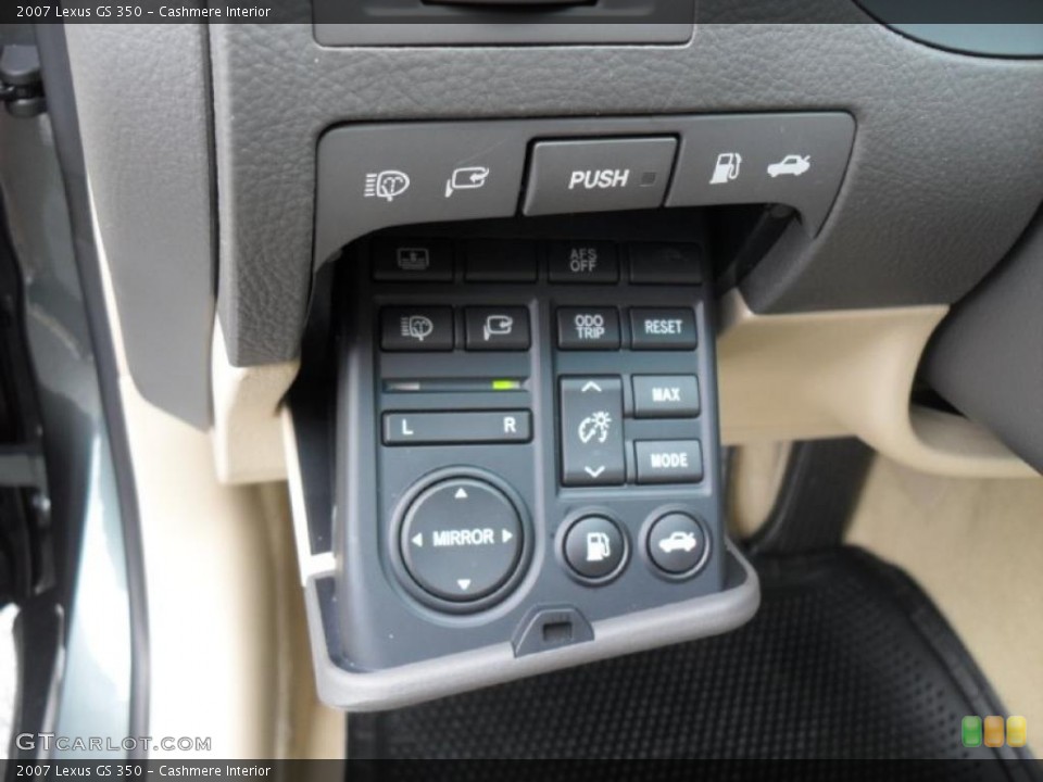 Cashmere Interior Controls for the 2007 Lexus GS 350 #49586653