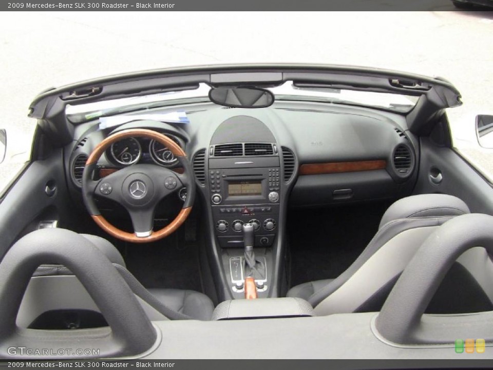 Black Interior Dashboard for the 2009 Mercedes-Benz SLK 300 Roadster #49587673