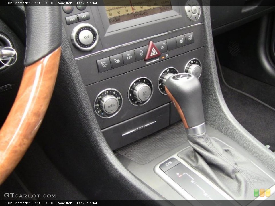 Black Interior Transmission for the 2009 Mercedes-Benz SLK 300 Roadster #49587751