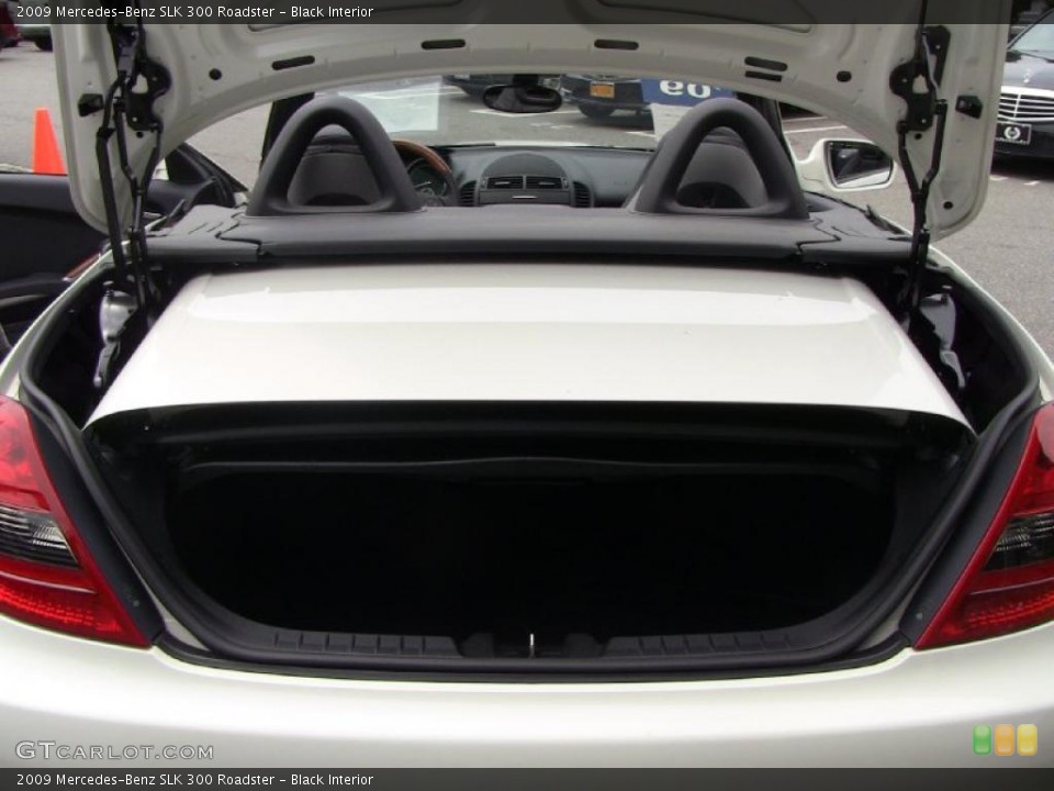 Black Interior Trunk for the 2009 Mercedes-Benz SLK 300 Roadster #49587796