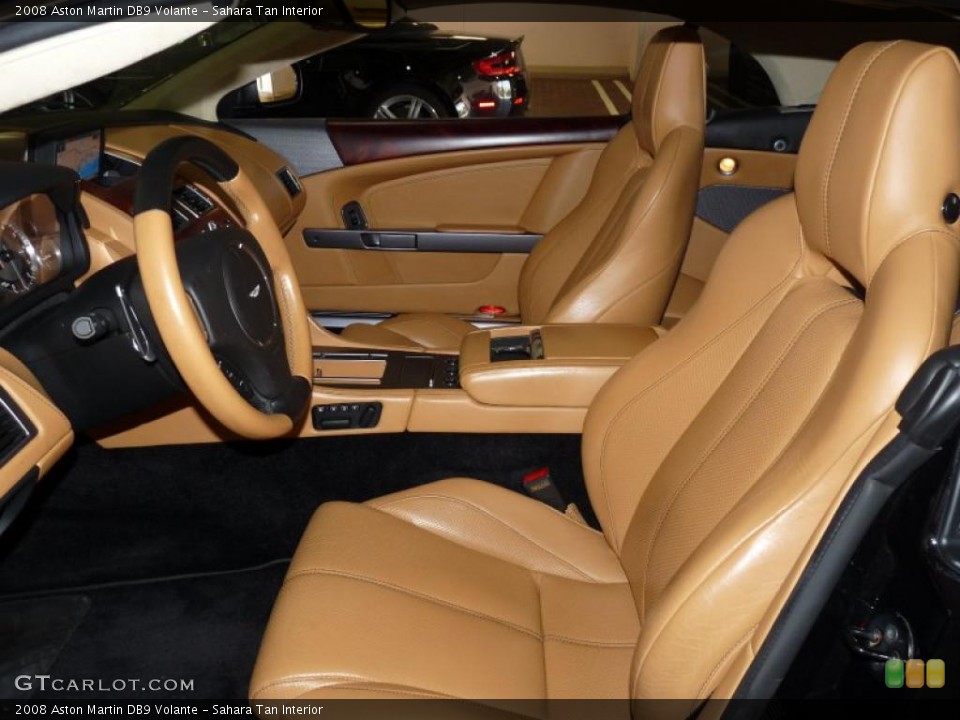 Sahara Tan Interior Photo for the 2008 Aston Martin DB9 Volante #49588471