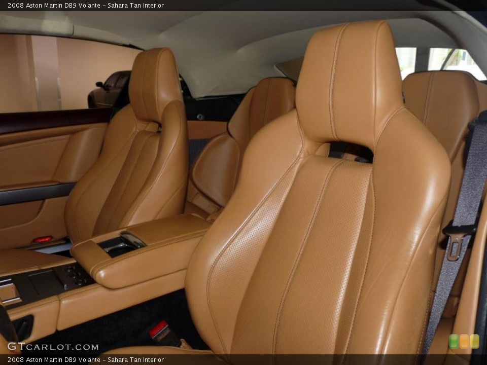 Sahara Tan Interior Photo for the 2008 Aston Martin DB9 Volante #49588486