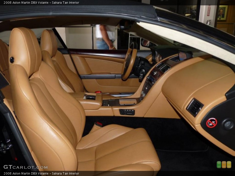 Sahara Tan Interior Photo for the 2008 Aston Martin DB9 Volante #49588555