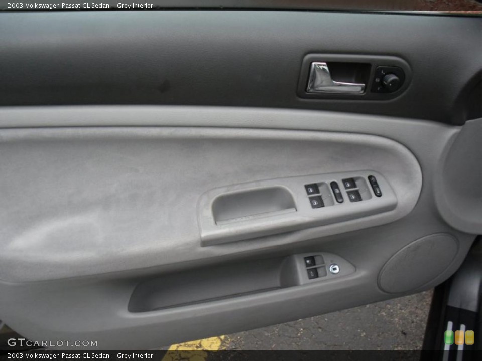 Grey Interior Door Panel for the 2003 Volkswagen Passat GL Sedan #49588837