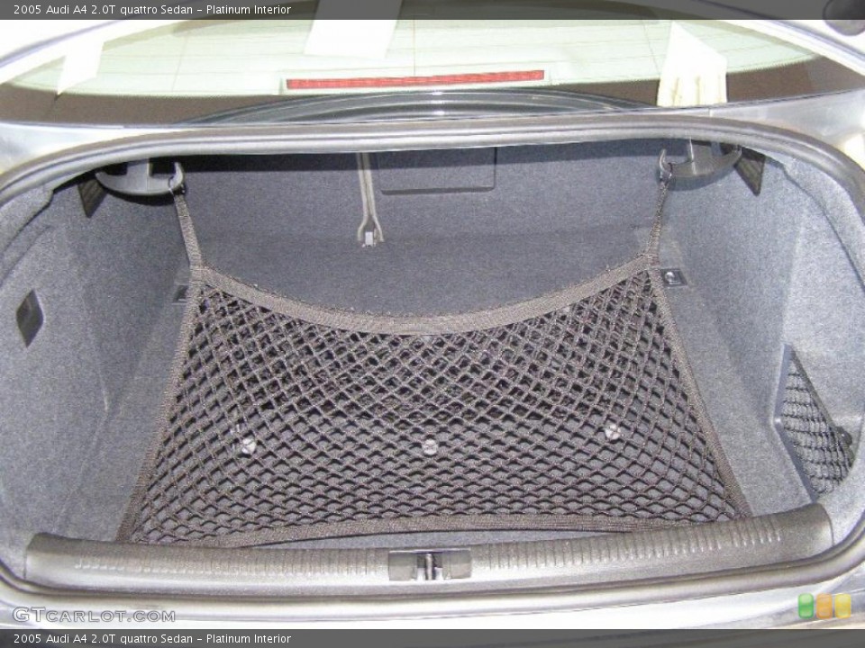 Platinum Interior Trunk for the 2005 Audi A4 2.0T quattro Sedan #49590190