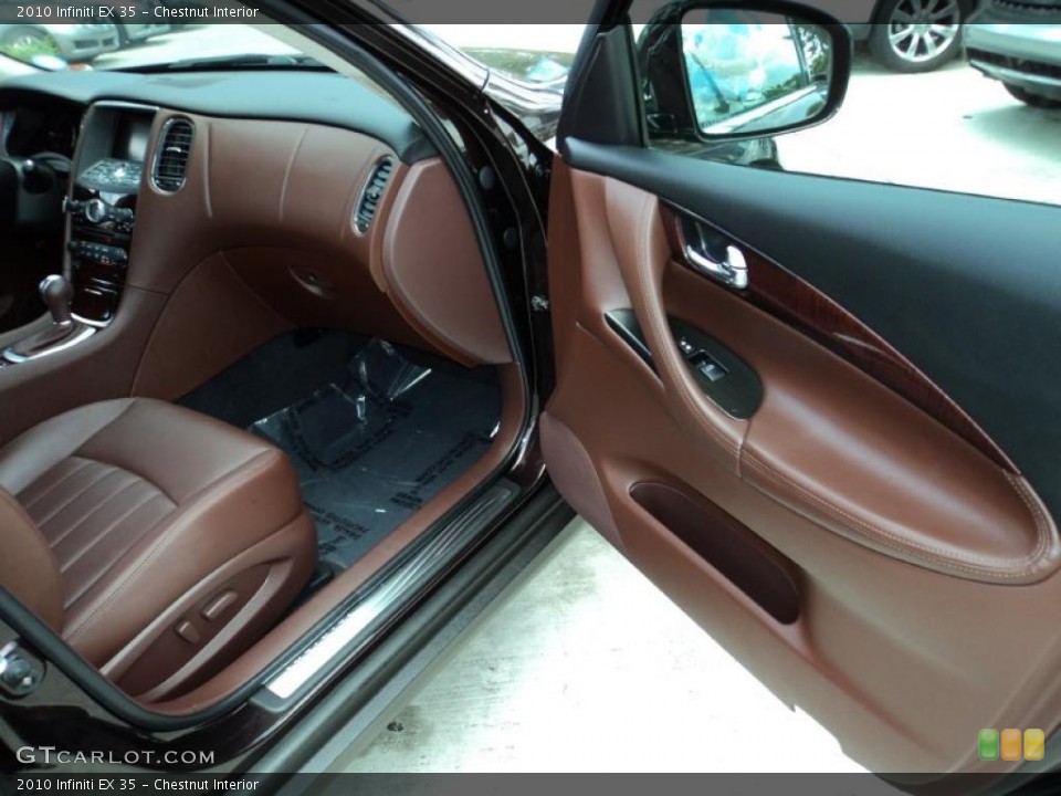 Chestnut Interior Photo for the 2010 Infiniti EX 35 #49591807
