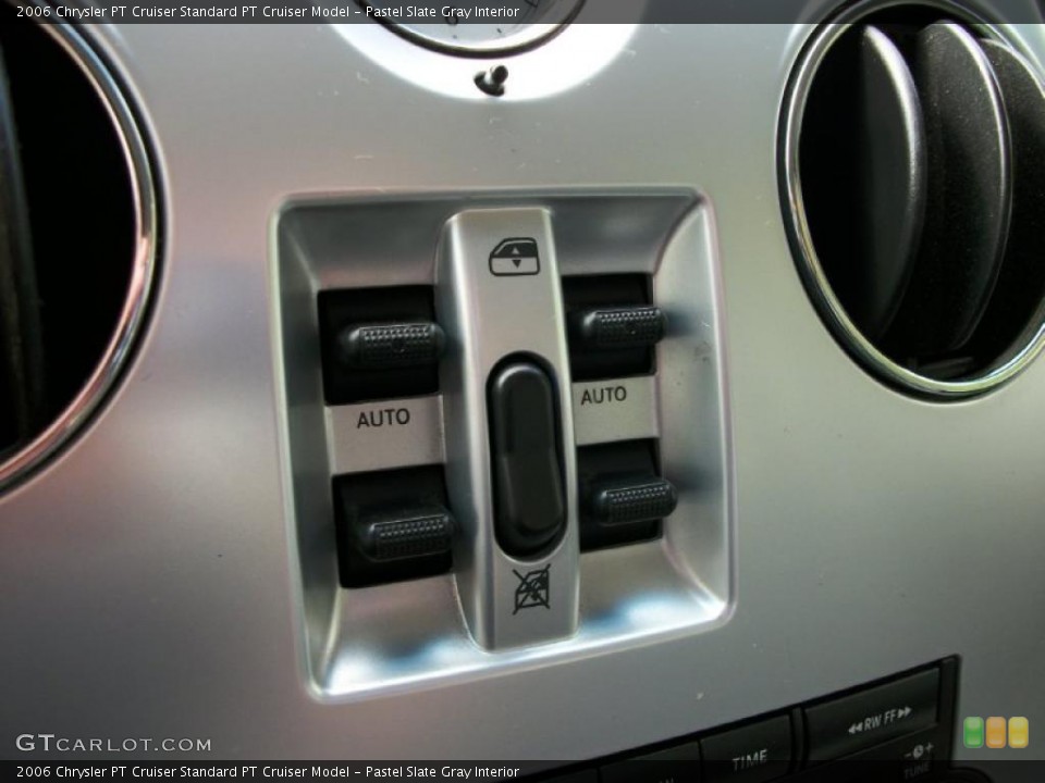 Pastel Slate Gray Interior Controls for the 2006 Chrysler PT Cruiser  #49591831