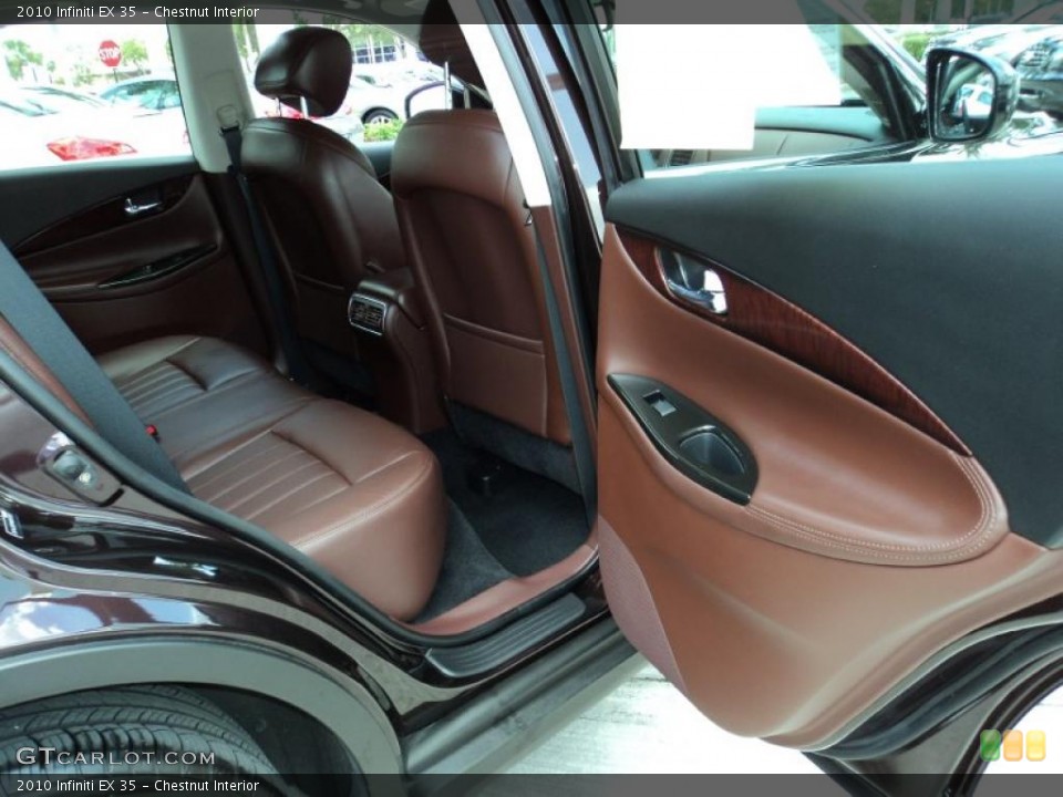 Chestnut Interior Photo for the 2010 Infiniti EX 35 #49591837